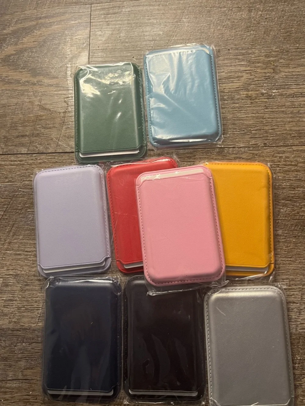 Slim Magnetic wallet Card Holders